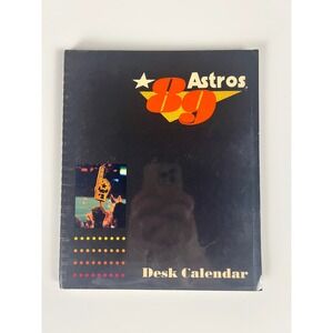 Astros‎ 1989 Desk Calendar Houston Baseball Schedule Vintage Collectible